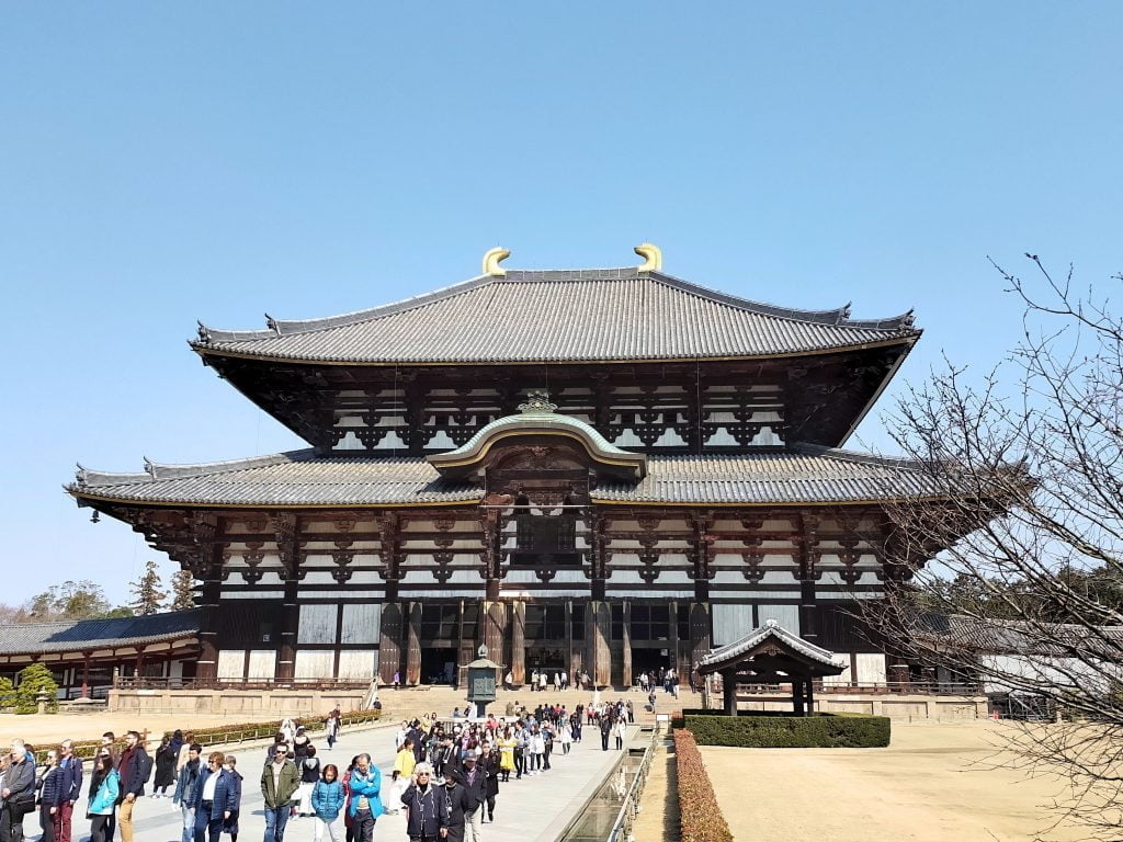 One the must-see places in Japan, Todaiji.